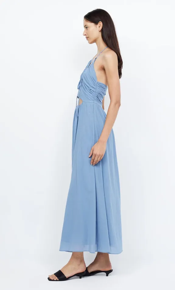 Women CALYPSO HALTER MAXI DRESS 8211 MERIDIAN BLUE Bec Bridge Maxi Dresses