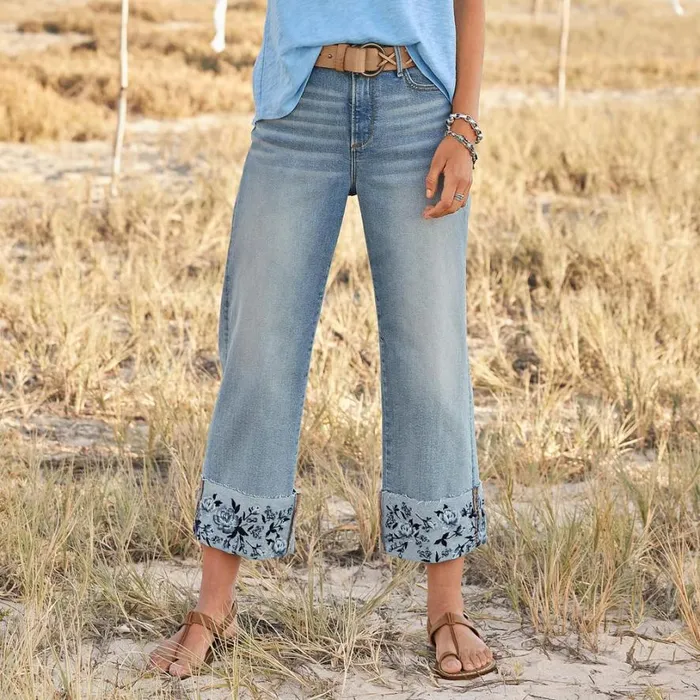 Women Charlee Rose Garden Jeans Light Wash Sundance Catalog Denim Shop
