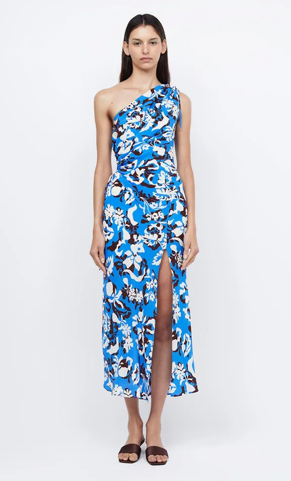 Women CLARISSE ASYM MAXI DRESS 8211 BLUE LAGOON Bec Bridge Maxi Dresses
