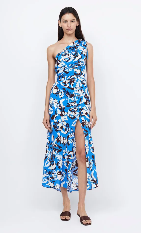 Women CLARISSE ASYM MAXI DRESS 8211 BLUE LAGOON Bec Bridge Maxi Dresses