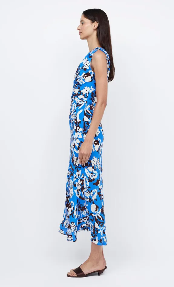 Women CLARISSE ASYM MAXI DRESS 8211 BLUE LAGOON Bec Bridge Maxi Dresses
