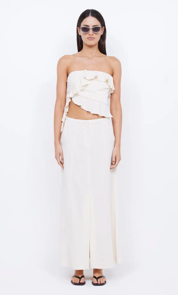 Women COASTLINER MAXI SKIRT 8211 CREAM Bec Bridge Skirts