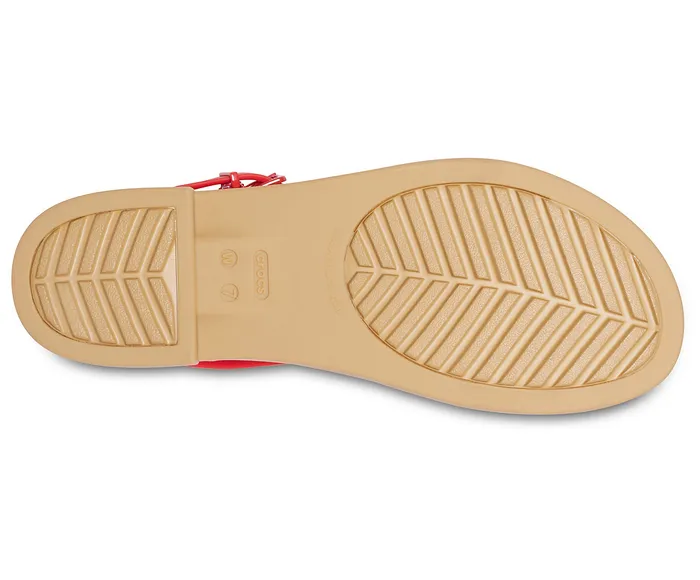 Women Crocs Tulum Sandal Flame Sandals Crocs