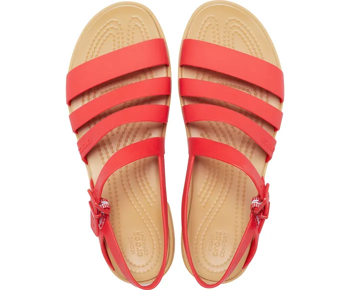 Women Crocs Tulum Sandal Flame Sandals Crocs