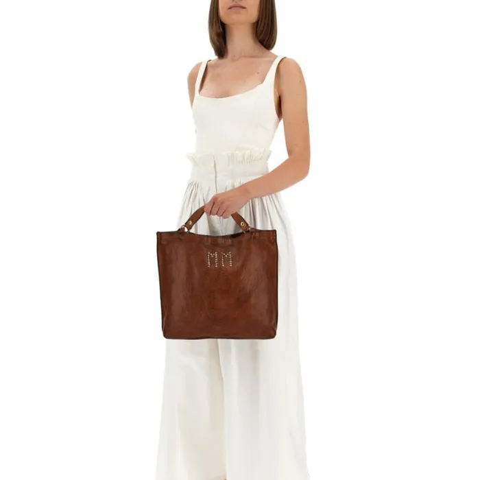 Women Customize Your Campomaggi Cognac Campomaggi ShoppersTote Bags Women Customize Your Campomaggi Cognac Campomaggi ShoppersTote Bags