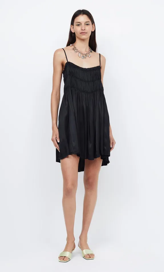 Women DALI MINI SHIFT DRESS 8211 BLACK Bec Bridge Mini Dresses