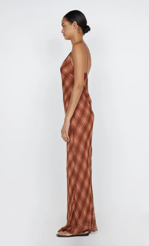 Women DEVI MAXI DRESS 8211 DESERT CHECK Bec Bridge Maxi Dresses