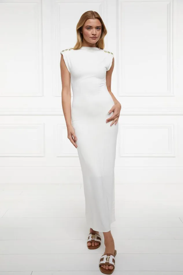 Women Dresses Holland Cooper Harper Maxi Dress Natural
