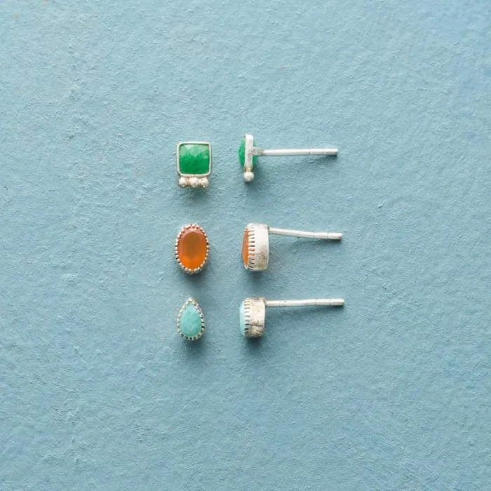 Women Earth Fire Water Earrings Sundance Catalog Earrings
