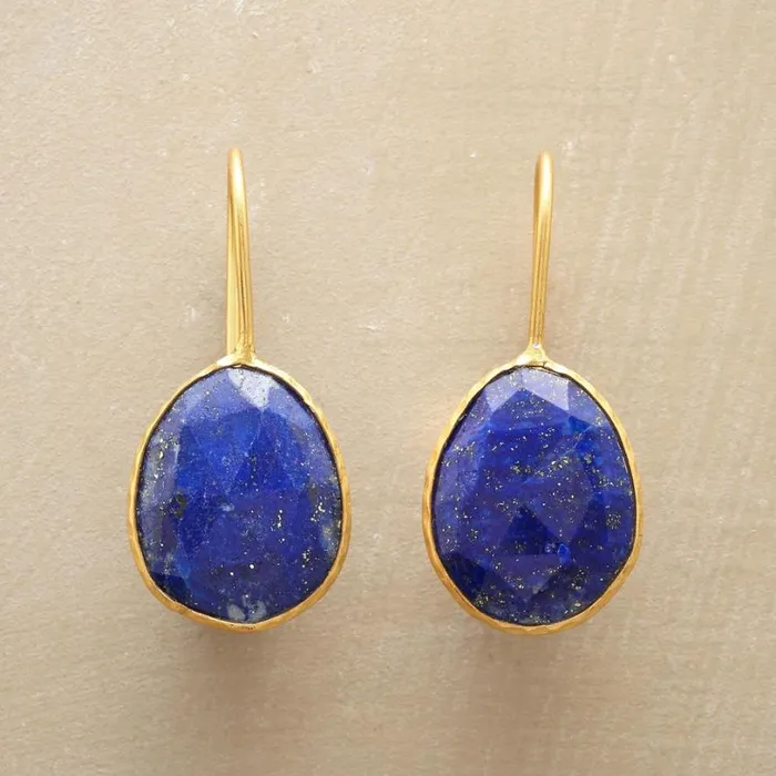 Women Eleganza Lapis Earrings Sundance Catalog Earrings