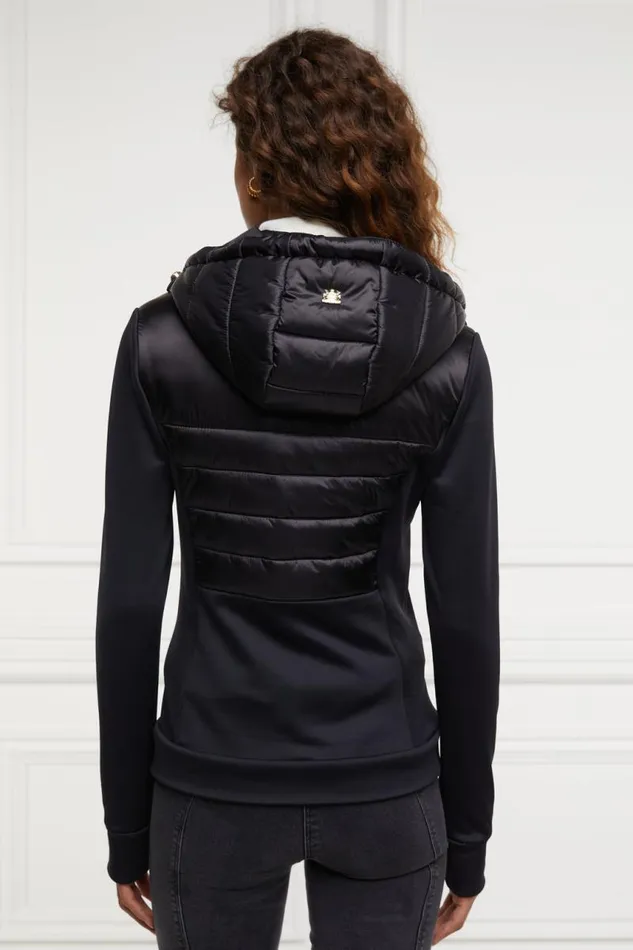 WomenEquestrian Jackets Holland Cooper Hybrid Shell Jacket Black WomenEquestrian Jackets Holland Cooper Hybrid Shell Jacket Black