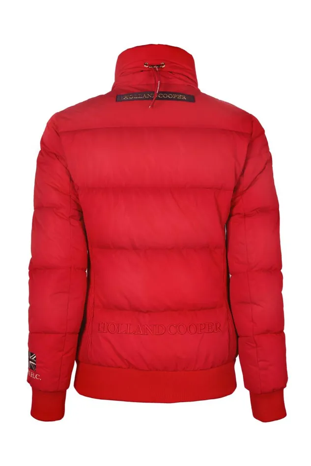 WomenEquestrian Jackets Holland Cooper Team Padded Jacket Heritage Red WomenEquestrian Jackets Holland Cooper Team Padded Jacket Heritage Red