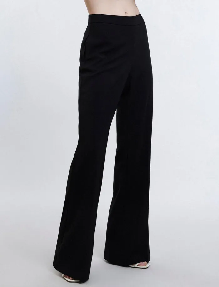 Women Essential Tailored Trouser Black BCBG Bottoms Women Essential Tailored Trouser Black BCBG Bottoms
