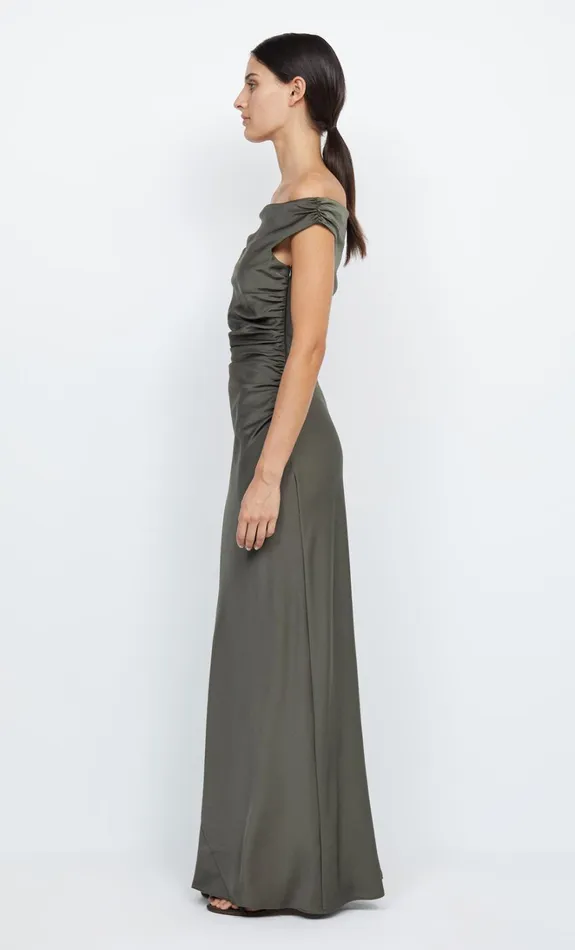 Women ETERNITY OFF SHOULDER MAXI 8211 DARK WILLOW Bec Bridge Prom Dresses