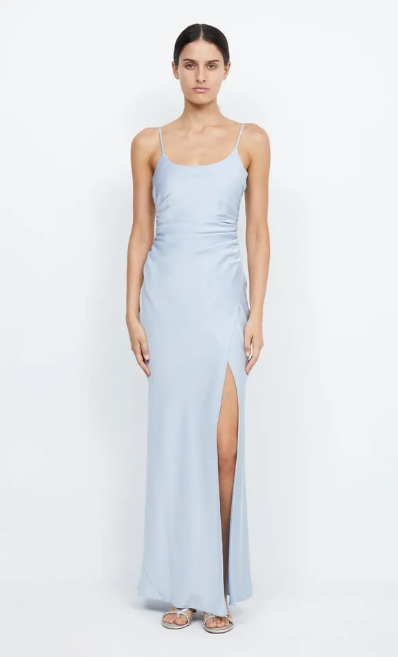 Women ETERNITY SCOOP MAXI DRESS 8211 DUSTY BLUE Bec Bridge Maxi Dresses