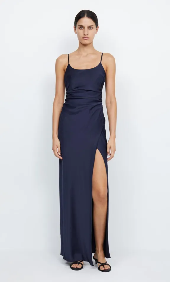 Women ETERNITY SCOOP MAXI DRESS 8211 INK Bec Bridge Bridesmaid Dresses
