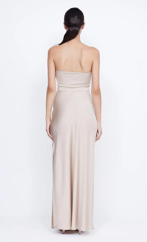 Women ETERNITY STRAPLESS MAXI 8211 SAND Bec Bridge Maxi Dresses