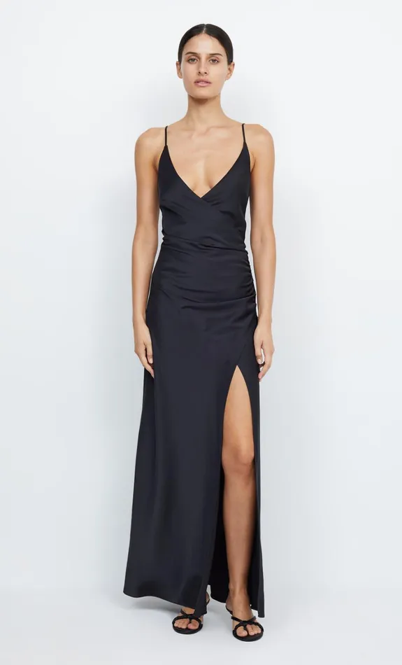 Women ETERNITY V MAXI DRESS 8211 BLACK Bec Bridge Bridesmaid Dresses