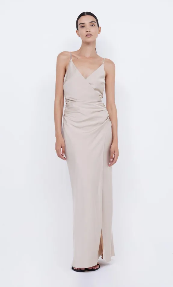 Women ETERNITY V MAXI DRESS 8211 SAND Bec Bridge Prom Dresses