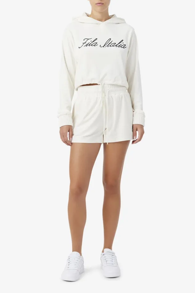 Women Fila Shorts and Pants Sofia Short Gardenia Black