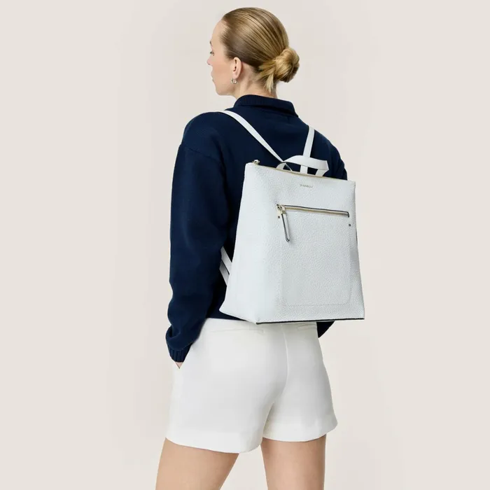 Women Finley Backpack White Fiorelli Backpacks