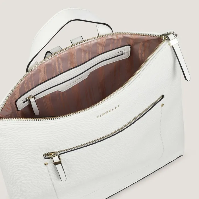 Women Finley Backpack White Fiorelli Backpacks
