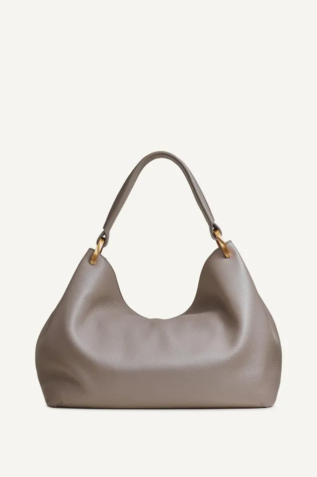 Women GLENWOOD SHOULDER BAG Cloud Donna Karan New York Shoulder And Hobo Bags Women GLENWOOD SHOULDER BAG Cloud Donna Karan New York Shoulder And Hobo Bags