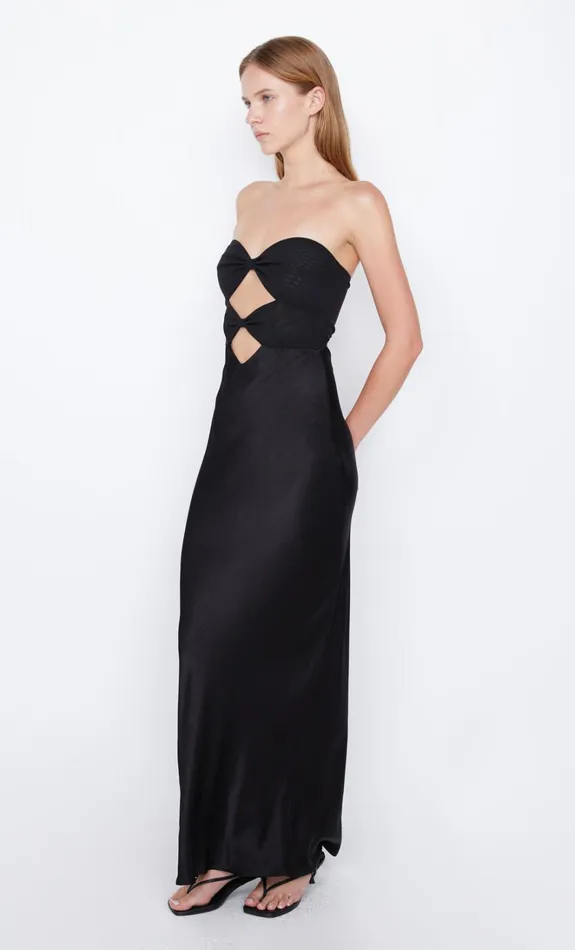 Women HALLE STRAPLESS DRESS 8211 BLACK Bec Bridge Maxi Dresses
