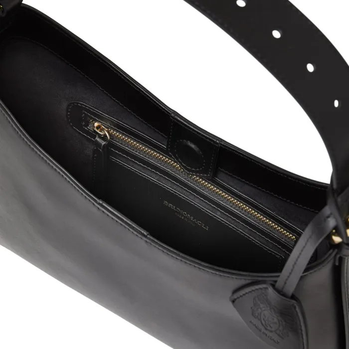 Women Handbags Bruno Magli Cora Mini Handbag Black Nappa Leather