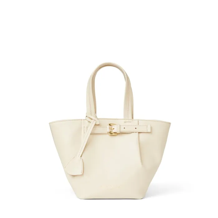 Women Handbags Bruno Magli Tessa Mini Tote Cream Calf