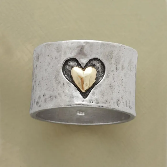 Women Heart And Soul Ring Sundance Catalog Rings
