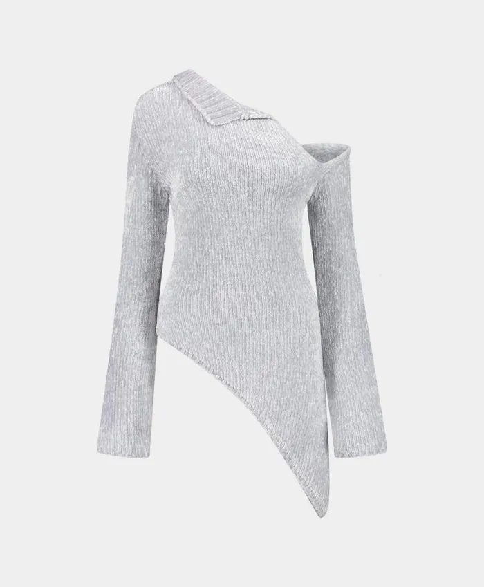 Women Ice Blue Amira Knit Top Daily Paper Knitwear