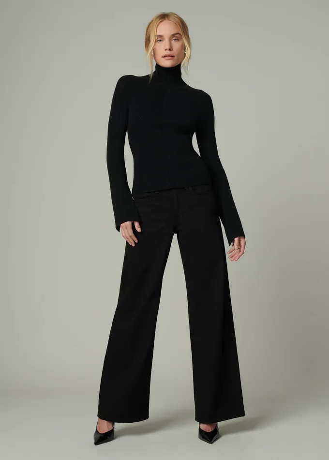 Women Joe8217s Jeans THE LOU LOU Black Wide Leg