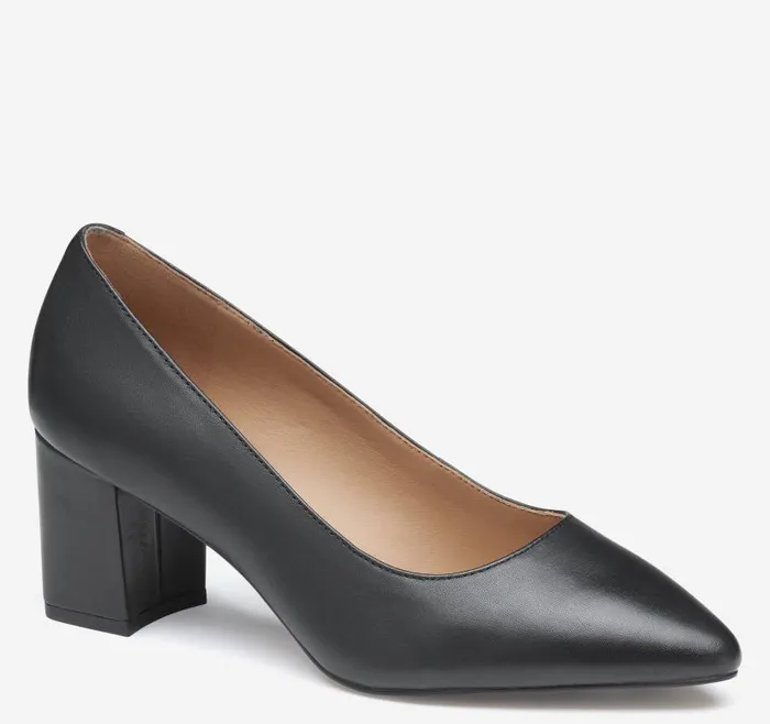 Women Johnston and Murphy Heels and Platform Wedges Vicki Pump Black Glove Leather Women Johnston and Murphy Heels and Platform Wedges Vicki Pump Black Glove Leather
