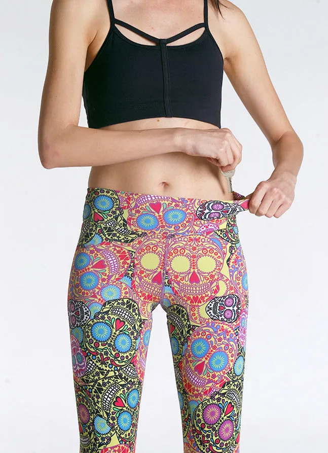 Women JoJo Legging 20 Esqueleto Dona Jo Leggings and Capris