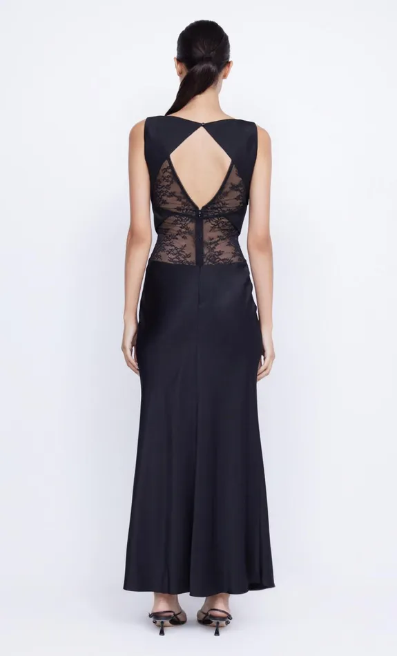 Women JULIETTE V NECK MAXI DRESS 8211 BLACK Bec Bridge Prom Dresses