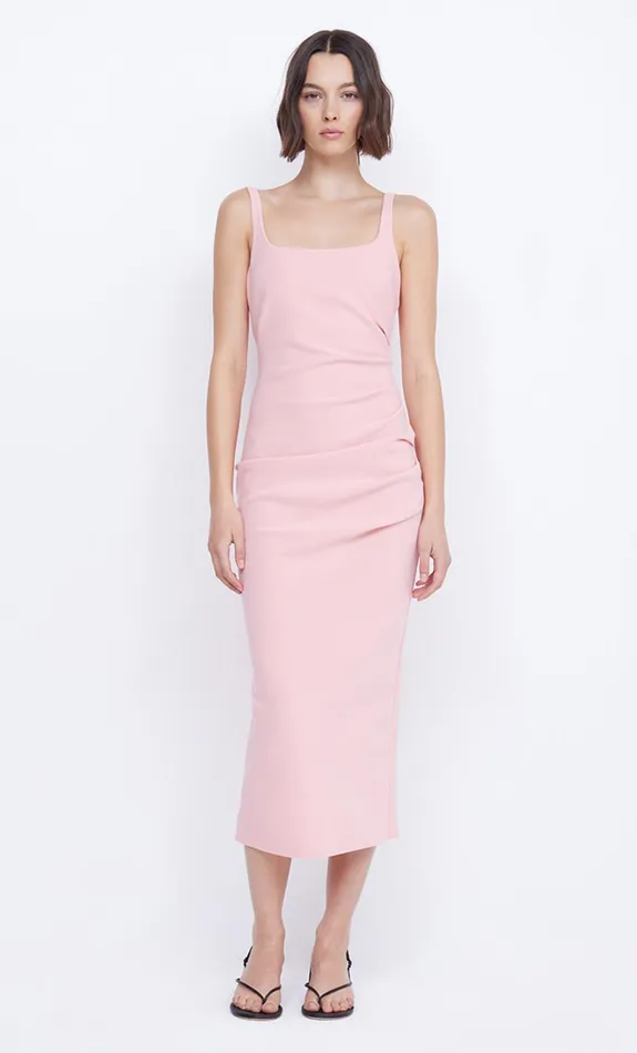 Women KARINA TUCK MIDI DRESS 8211 GUAVA Bec Bridge Midi Dresses