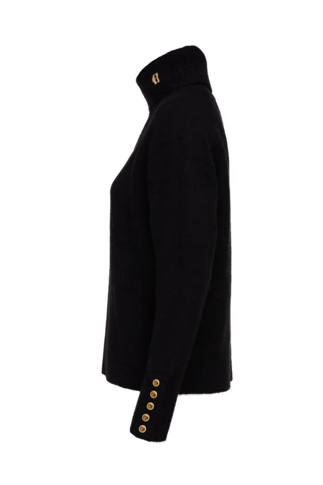 Women Knitwear Holland Cooper Tori Knit Black Women Knitwear Holland Cooper Tori Knit Black