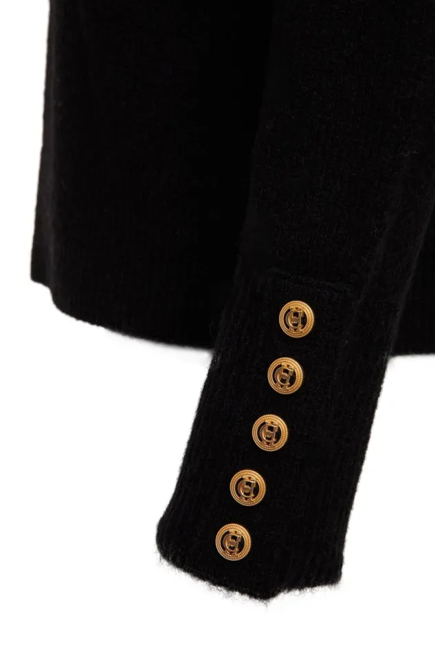 Women Knitwear Holland Cooper Tori Knit Black Women Knitwear Holland Cooper Tori Knit Black