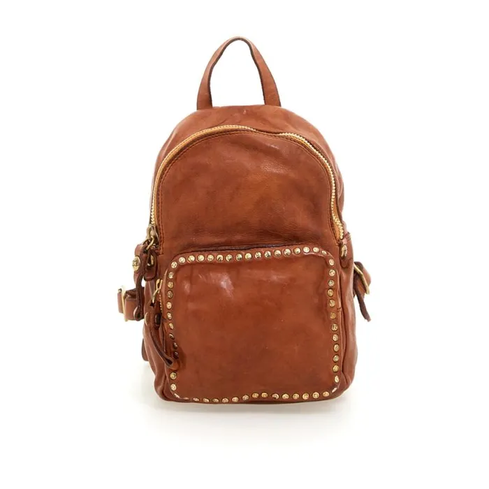 Women Kura Cognac Campomaggi Backpacks