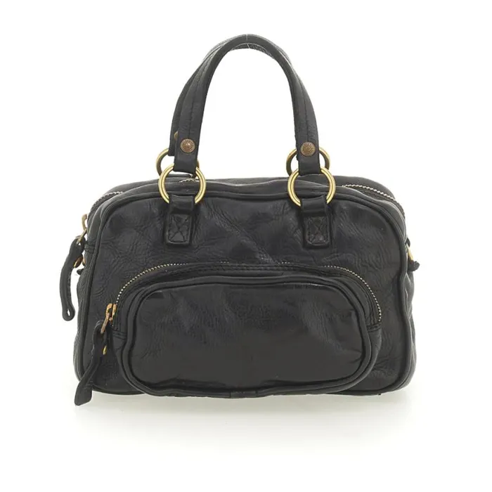 Women Larice Black Campomaggi Handbags