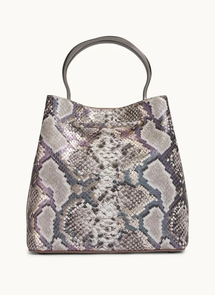 Women LAWRENCE BUCKET BAG Multi Python Donna Karan New York Crossbodies And Satchels Women LAWRENCE BUCKET BAG Multi Python Donna Karan New York Crossbodies And Satchels