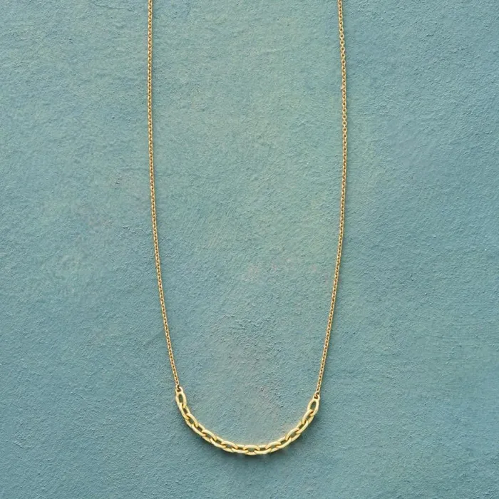 Women Layered Link Necklace Sundance Catalog Necklaces
