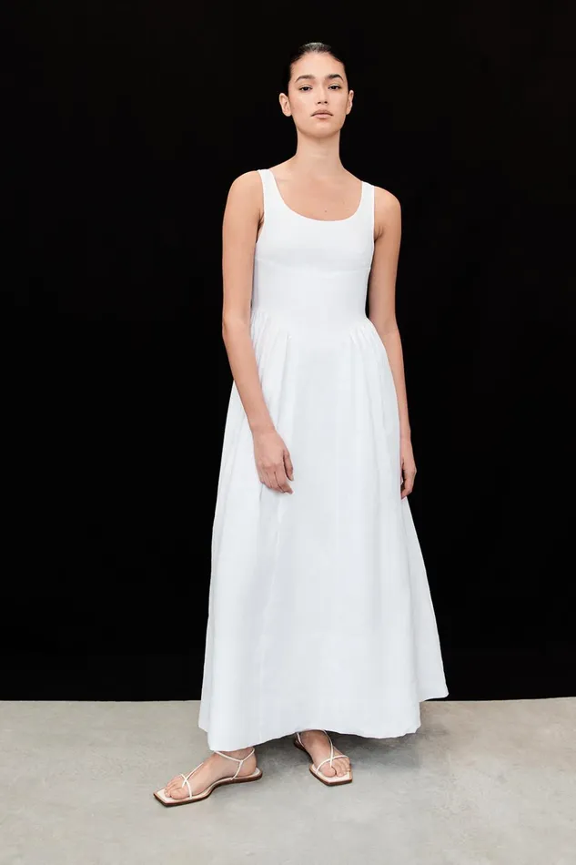 Women Linen Dresses DISSH IBIZA WHITE LINEN DRESS
