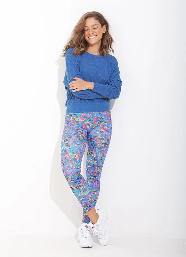 Women Lite Legging Artsy Dona Jo Leggings and Capris