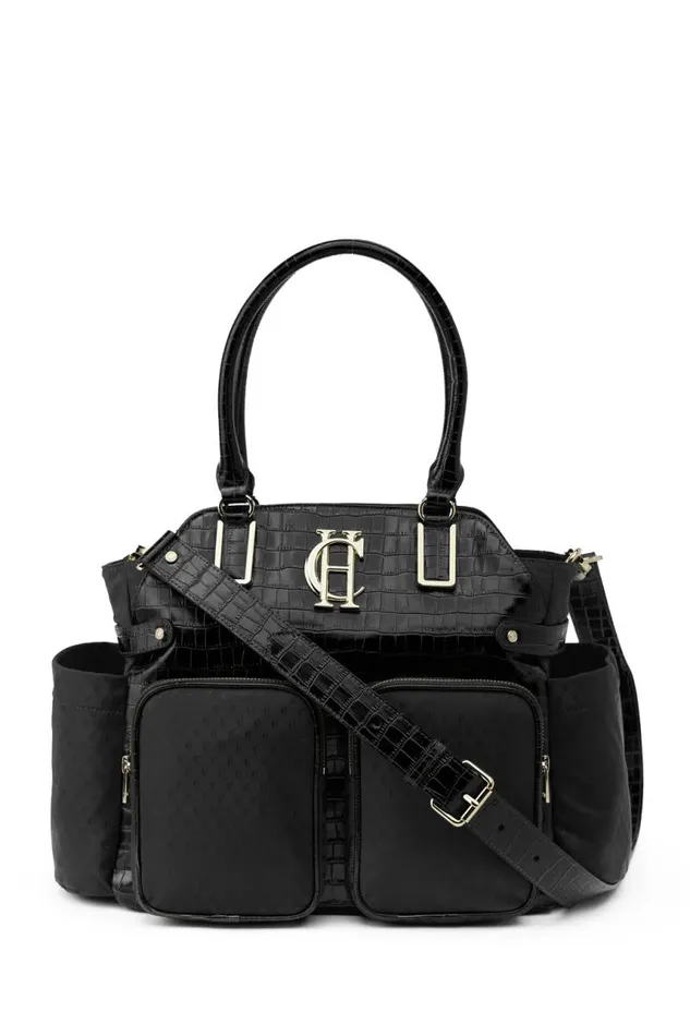 WomenLittle Bags Holland Cooper Thames Changing Bag Black Monogram