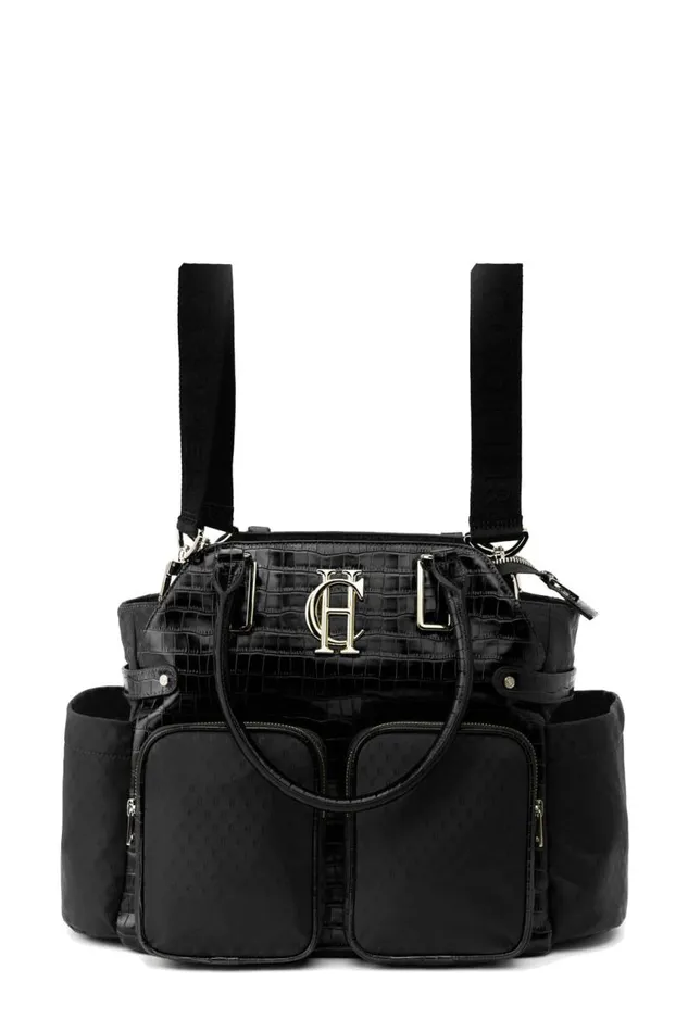 WomenLittle Bags Holland Cooper Thames Changing Bag Black Monogram