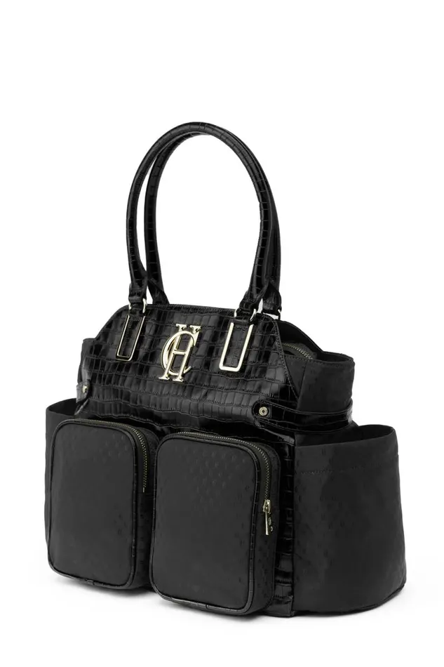 WomenLittle Bags Holland Cooper Thames Changing Bag Black Monogram