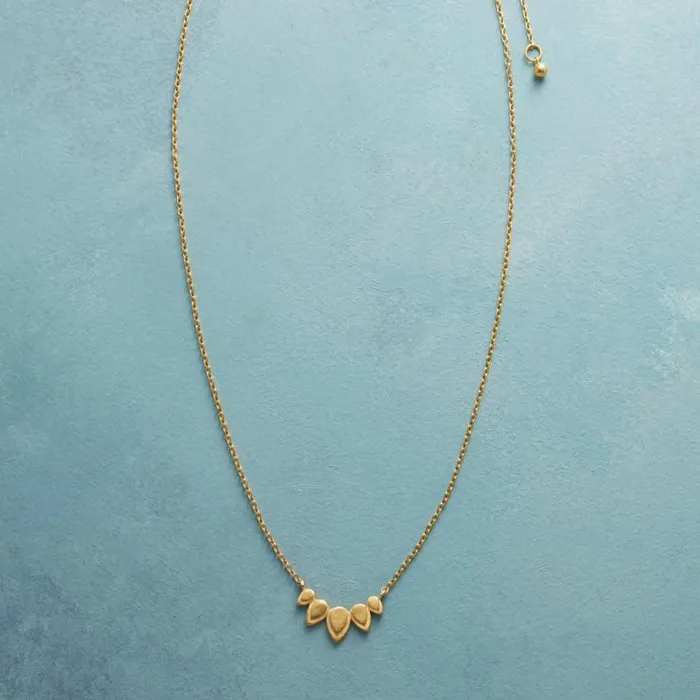 Women Lotus Petal Necklace Sundance Catalog Necklaces