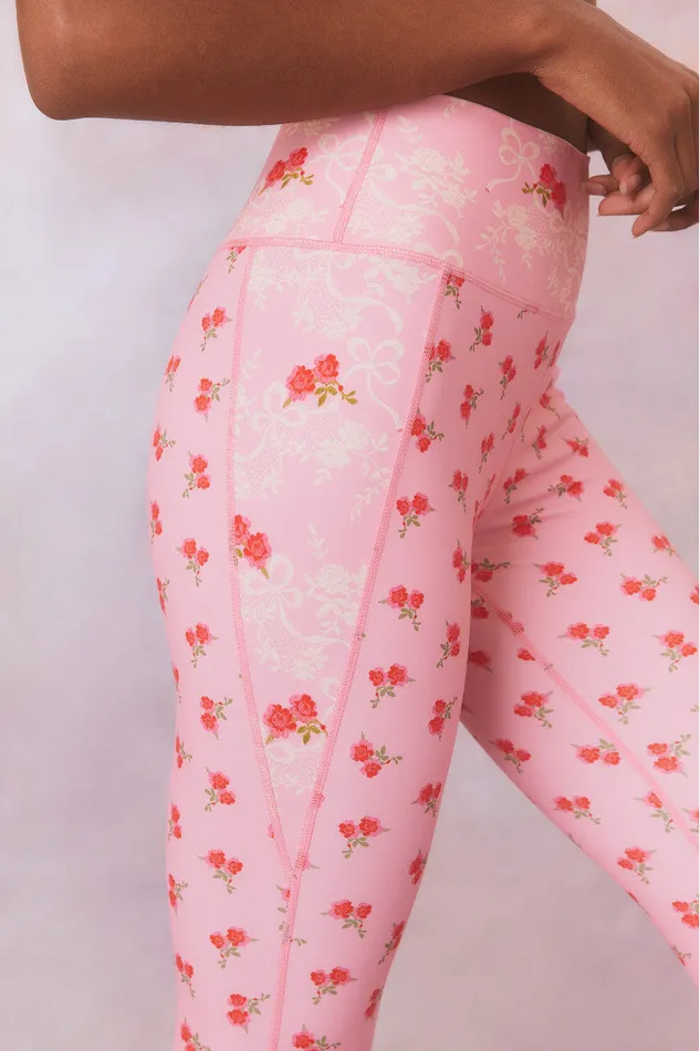 Women LoveShackFancy Active Highland HighWaisted Active Mix Print Legging Rosy Romance Women LoveShackFancy Active Highland HighWaisted Active Mix Print Legging Rosy Romance